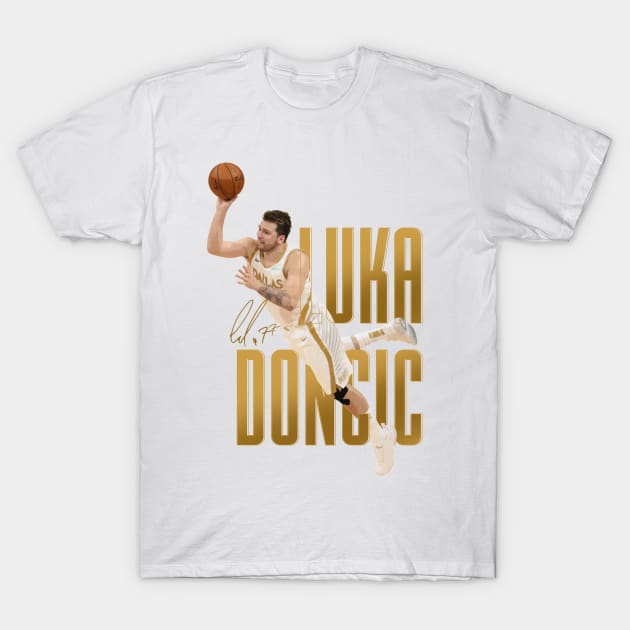 Luka Doncic Game Winner T-Shirt by Juantamad